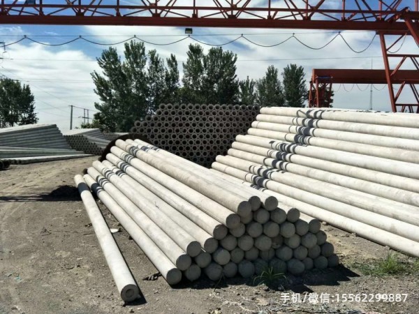 德州190*10米非预应力水泥电线杆